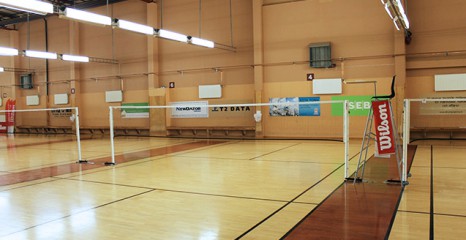 Badminton och squachhall
