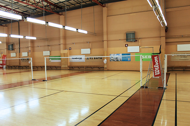 Badminton och squachhall